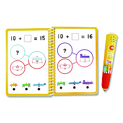 Educational Insights Hot Dots Numberblocks Activity Book with Interactive Pen, Number Recognition 11 to 20, 60 Activities, Grades K to 1, 60 Pages (2551)