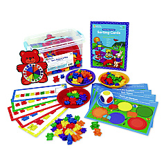 Learning Resources Three Bear Family Sorting Activity Set, Pre-K to K, 133 Pieces (LER0757)