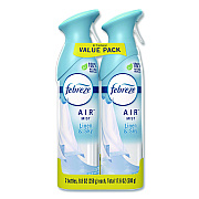 Febreze AIR, Linen and Sky, 8.8 oz Aerosol Spray, 2/Pack (17340PK)