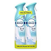 Febreze AIR, Linen and Sky, 8.8 oz Aerosol Spray, 2/Pack, 3 Packs/Carton (17340)