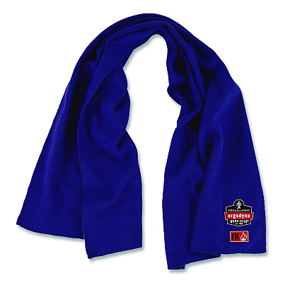 ergodyne Chill-Its 6606FR FR Cooling Towel, Modacrylic Knit, One Size Fits Most, Blue (12437)