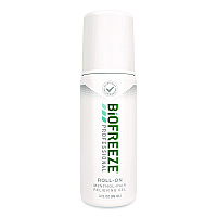 BIOFREEZE Professional Green Roll-On Topical Analgesic Pain Reliever, 3 oz Roll-On (540935)