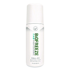 BIOFREEZE Professional Green Roll-On Topical Analgesic Pain Reliever, 3 oz Roll-On (540935)