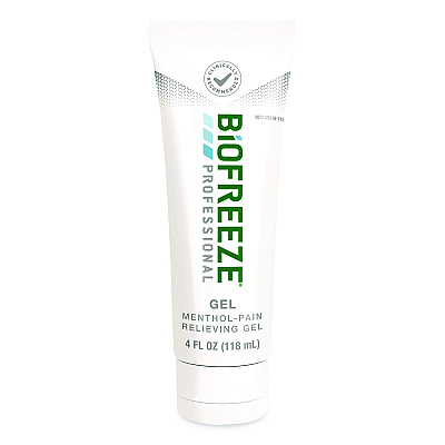 BIOFREEZE Professional Green Topical Analgesic Pain Reliever Gel, 4 oz Tube (540936)
