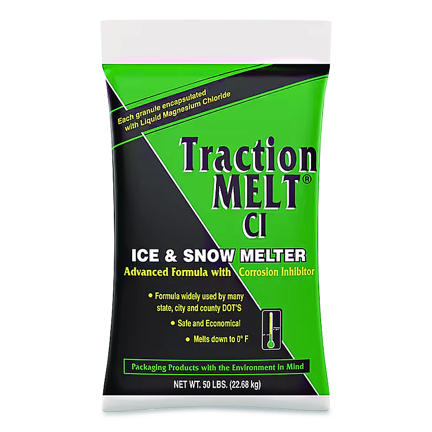 Scotwood Industries Traction Melt CI Ice and Snow Melter, 50 lb Bag (SWO50BTM)