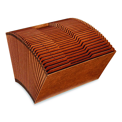 Pendaflex Heavy-Duty Expanding File, 31 Sections, 1/3-Cut Tabs, Legal Size, Redrope (R219DHD)