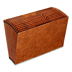 Pendaflex Heavy-Duty Expanding File, 12 Sections, 1/3-Cut Tabs, Legal Size, Redrope (R219MHD)