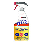 Fantastik No Rinse Disinfectant and Food Surface Sanitizer, Unscented, 32 oz Trigger Spray Bottle (354125)