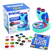 Educational Insights GeoSafari Jr. Kidscope, Ages 5 and Up, 3x Magnification, Blue (5117)