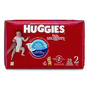 Huggies Little Snugglers Baby Diapers, Size 2, 12 lbs to 18 lbs, Disney Design, 29 Diapers/Pack, 4 Packs/Carton (49697)