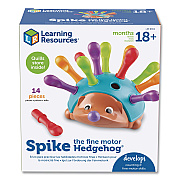 Learning Resources Spike the Fine Motor Hedgehog, Pre-K, 14 Pieces (LER8904)
