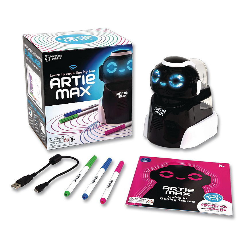 Educational Insights Artie Max The Coding Robot, Grades 3 to 8 (1126)