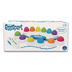 Educational Insights Wireless Eggspert with Six Student Buttons and One Teacher Remote, Ages 6 and Up, 8 Pieces (7886)