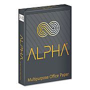 ALPHA Office Paper, 92 Bright, 20 lb Bond, 8.5 x 11, White, 500 Sheets/Ream, 10 Reams/Carton, 40 CT/Pallet, 21 Pallets/Truckload (ALPHA811WT2)