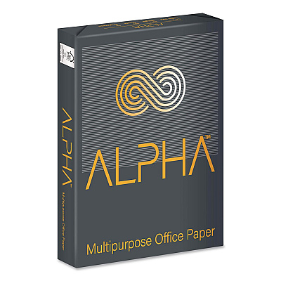 ALPHA Office Paper, 92 Bright, 20 lb Bond, 8.5 x 11, White, 500 Sheets/Ream, 10 Reams/Carton, 40 CT/Pallet, 21 Pallets/Truckload (ALPHA811WT2)