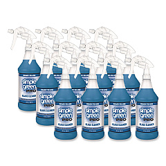 Simple Green Pro Glass Cleaner Ready-To-Use, 32 oz Spray Bottle, 12/Carton (1101032)