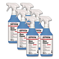 Rust-Oleum Professional Glass Cleaner, 32 oz Spray Bottle, 6/Carton (352245)