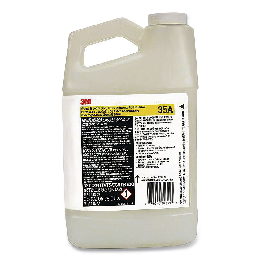 3M Clean and Shine Daily Floor Enhancer, Concentrate, Fragrance Free, 32 oz Bottle, 4/Carton (35A)
