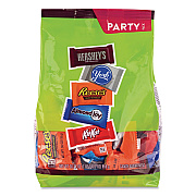 Hershey's Candy Snack Size Party Pack, 30.22 oz Bag, 58 Individually Wrapped Pieces (22002590)