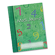 Learning Resources Math Journal, Graph Ruled/College Ruled, Green Cover, (64) 9 x 7 Sheets, 10 Journals (LER3468)
