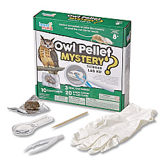 hand2mind Owl Pellet Mystery Science Lab Kit, Grades 3 to 8 (90738)