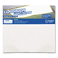 Educational Insights Florescent Light Filter Covers, Square, 2 ft x 4 ft, Whisper White, 4 Panels (1231)