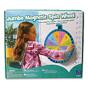 Educational Insights Jumbo Magnetic Spin Wheel, 16" Diameter, Ages 3 and Up (1769)