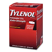 Tylenol Extra Strength Caplets, Two-Pack, 30/Box (64478)