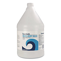 Boardwalk Hair and Body Wash, Green Tea Lemongrass Scent, 1 gal Bottle (HBWASHEA)