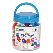 Learning Resources Mini ABC Pops, Pre-K to K, 52 Pieces (LER6799)