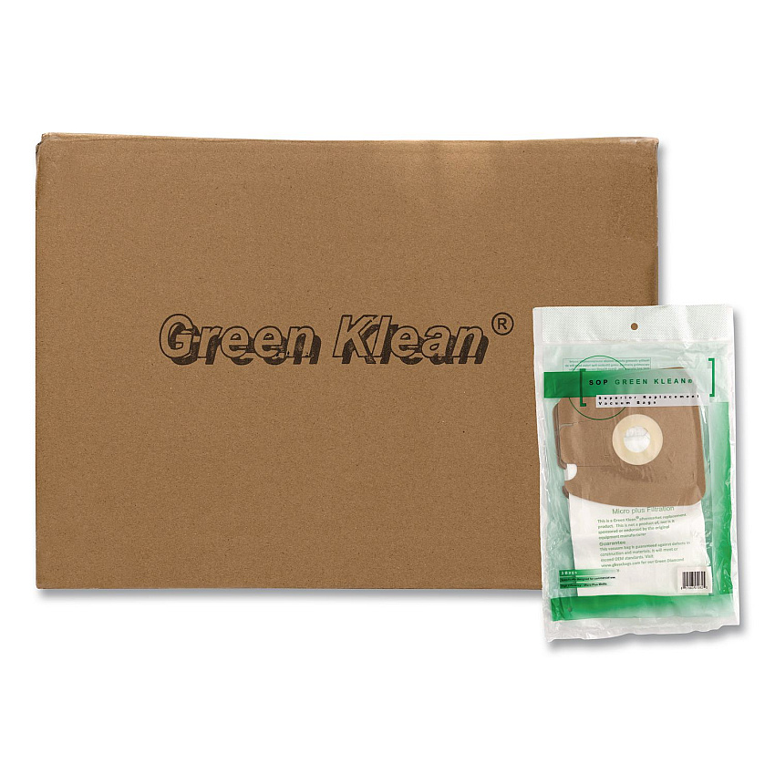 Green Klean GK-EurMM Replacement Bag, 3 Bags/Pack, 12 Packs/Carton