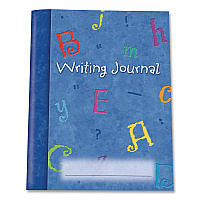 Learning Resources Writing Journals, Medium/College Rule, Blue Cover, (64) 7 x 9 Sheets, 10 Journals (LER3467)