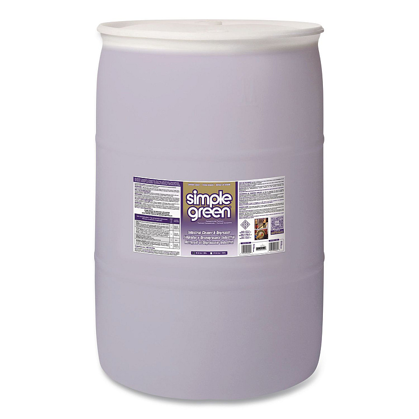 Simple Green Industrial Cleaner and Degreaser, Lavender Scent, 55 gal Drum (1600055)