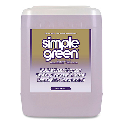 Simple Green Industrial Cleaner and Degreaser, Lavender Scent, 5 gal Pail (1600005)