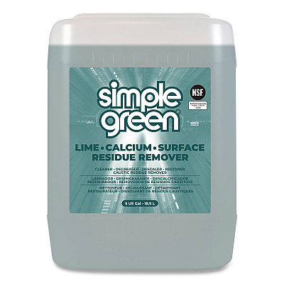 Simple Green Lime Calcium Surface Residue Remover, 5 gal Pail (1700005)