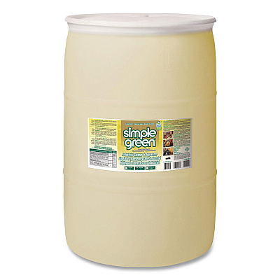 Simple Green Industrial Cleaner and Degreaser, Lemon Scent, 55 gal Drum (3014055)