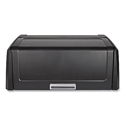 Rubbermaid Commercial Locking Security Hood for Housekeeping Carts, Plastic, Black (2202528)