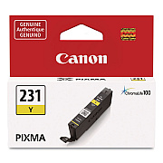 Canon 6677C001 (CLI-231) Ink, 800 Page-Yield, Yellow
