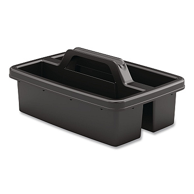 Suncast Commercial Housekeeping Cart Carry Caddy Accessory, Polypropylene, Black (HKCCADDYD)