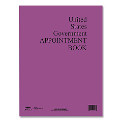 Unicor 7530016648809, Weekly Appointment Book, 11 x 8.5, Planetary Purple Cover, 12-Month (Jan to Dec): 2026