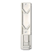Diversified Hospitality Solutions Single EcoLux Air Dispenser Bracket, For Ecolux Air Pump Dispenser Bottles, 1.19 x 0.44 x 5.69, White, 24/Carton (458883)