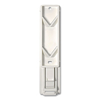 Diversified Hospitality Solutions Single EcoLux Air Dispenser Bracket, For Ecolux Air Pump Dispenser Bottles, 1.19 x 0.44 x 5.69, White, 24/Carton (458883)