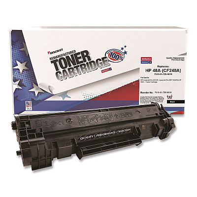 AbilityOne 7510017260616 Remanufactured CF248A (48A) Toner, 1,000 Page-Yield, Black