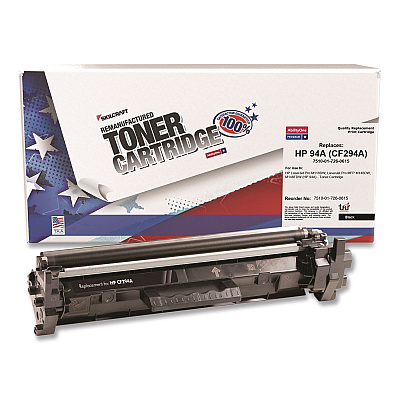 AbilityOne 7510017260615 Remanufactured CF294A (94A) Toner, 1,200 Page-Yield, Black