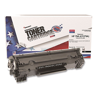 AbilityOne 7510017273240 Remanufactured CF279A (79A) Toner, 10,000 Page-Yield, Black