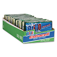 Brillo Estracell Heavy Duty Scrub Sponge, 4.9 x 2.9, 0.8" Thick, Yellow/Green, 12/Carton (21001)