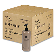 Diversified Hospitality Solutions Terra Pure Conditioner Air Pump, Green Tea Lemongrass, 16.23 oz Bottle, 12/Carton (458951)