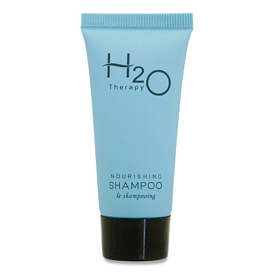 Diversified Hospitality Solutions H2O Therapy Shampoo Single Use, White Tea and Lemongrass, 0.85 oz Tube, 300/Carton (007057)