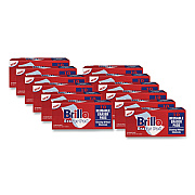 Brillo Commercial Eraser Pads, 3.2 x 4.6, 1" Thick, White, 10 Erasers/Box, 12 Boxes/Carton (56102)