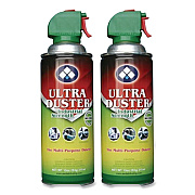 Ultra Duster Industrial Strength Compressed Air Duster Cleaner, 10 oz Can, 2/Pack (UDS10P2)